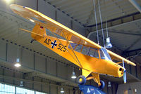 96 20 @ EDBG - Piper L-18C-95 Super Cub [18-3443] (Ex German Air Force) Berlin-Gatow~D 15/05/2004. Marked AS+525 earlier military marks.