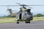 ZA938 @ CAX - Puma HC.1, callsign Warlock 1, of 33 Squadron at RAF Benson seen at Carlisle in the Spring of 2003. - by Peter Nicholson