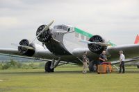 HB-HOP @ LFFQ - Junkers Ju-523m g4e, Displayed at La Ferté-Alais airfield (LFFQ) Airshow 2015 - by Yves-Q