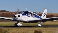 G-ASFL @ EGFH - Visiting Cherokee wearing a new paint scheme. - by Roger Winser