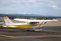VH-TIF @ YPPF - Cessna 172M Skyhawk II ready to taxy on the platform of Parafield, Adelaide, South Australia