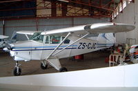 ZS-CJC @ FAPY - Piper PA-22-150 Tri-Pacer [22-5838] Parys~ZS 10/10/2003
