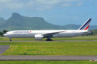 F-GZNL @ FIMP - Taxiing past Lion Mountain in the background. - by Arjun Sarup