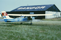 HB-CBX @ LFEA - On Belle Île en Mer in France. Scanned from slide. - by sparrow9