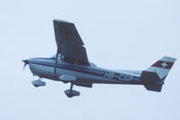 HB-CGP @ LSZG - After take-off from LSZG. New plane on this airport. Scanned from a slide. - by sparrow9