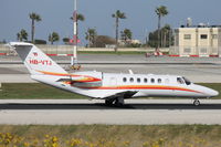 HB-VTJ @ LMML - Cessna 525 HB-VTJ - by Raymond Zammit
