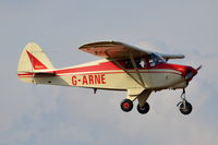 G-ARNE @ X3CX - Landing at Northrepps. - by Graham Reeve