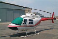 ZS-HSV @ FALA - Bell 206B-3 Jet Ranger III [2442] (B.O.M.A. Helicopters) Lanseria~ZS 05/10/2003 - by Ray Barber