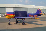 ZU-BSK @ FALA - Yakovlev Yak-52 [855401] Lanseria~ZS 05/10/2003 - by Ray Barber