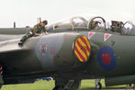 XX900 @ EGTC - Hawker Siddeley Buccaneer S2B at Cranfield's Dreamflight Air Show in 1992. Plotting the flight back to base?. - by Malcolm Clarke