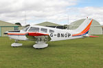 G-BNOP @ X5FB - Piper PA-28-161 Warrior ll, Fishburn Airfield, August 1st 2015. - by Malcolm Clarke