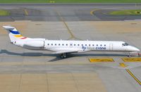 ZS-BBI @ FAJS - Flu Blue Crane ERJ145, former N18982 of Expressjet. - by FerryPNL