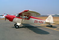 ZS-VZU @ FAKR - Piper PA-12 Super Cruiser [12-998] Krugersdorp-Oatlands~ZS 11/10/2003 - by Ray Barber