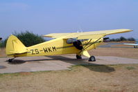 ZS-WKM @ FAKR - Piper PA-12 Super Cruiser [12-1119] Krugersdorp-Oatlands~ZS 11/10/2003 - by Ray Barber