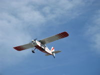 N1603G @ SZP - 1968 Champion 7ECA CITABRIA, Lycoming O-235 115 Hp, initial takeoff climb Rwy 22 for pattern work today - by Doug Robertson