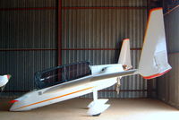 ZS-UWT @ FAKR - Rutan Long-Ez [DTL-1] Krugersdorp-Oatlands~ZS 11/10/2003. Seen here unmarked. - by Ray Barber