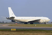 4X-JYV @ LFRB - Israeli Air Force Boeing 707-3L6C, Parking area, Brest-Bretagne Airport (LFRB-BES) - by Yves-Q