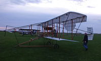 G-WBRD @ EGNW - Lakes Flying Company Waterbird Seaplane Replica at Wickenby - by Chris Hall