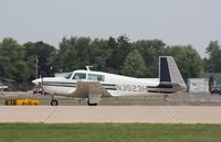 N3523H @ KOSH - Mooney M20F - by Mark Pasqualino
