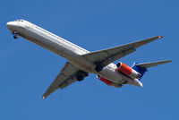 LN-RMM @ EGLL - McDonnell Douglas DC-9-81 [53005] (SAS Scandinavian Airlines) Home~G 23/05/2011. On approach 27R.