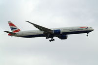 G-STBC @ EGLL - Boeing 777-36NER [38287] (British Airways) Home~G 14/07/2015. On approach 27L. - by Ray Barber