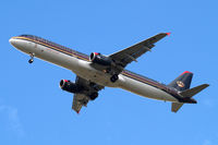 JY-AYK @ EGLL - Airbus A321-231 [3522] (Royal Jordanian Airlines) Home~G 13/06/2013. On approach 27R.