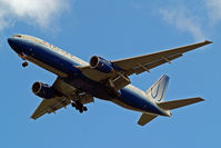 N784UA @ EGLL - Boeing 777-222ER [26951] (United Airlines) Home~G 12/05/2011. On approach 27R. - by Ray Barber
