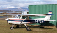 G-BTDW @ EGEO - Well tied-down waiting for the next gale! - by Jonathan Allen