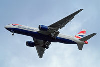 G-YMMU @ EGLL - Boeing 777-236ER [36519] (British Airways) Home~G 08/02/2016. On approach 27R. - by Ray Barber