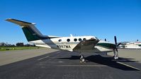 N867MA @ KRHV - AM Aero LLC (West Hills, CA) 1980 Beechcraft King Air F90 parked on the transient ramp at Reid Hillview Airport, San Jose, CA. - by Chris Leipelt