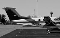 N867MA @ KRHV - AM Aero LLC (West Hills, CA) 1980 Beechcraft King Air F90 parked on the transient ramp with an SR22 tail at Reid Hillview Airport, San Jose, CA. - by Chris Leipelt