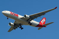 PT-MVU @ EGLL - Airbus A330-223 [1213] (TAM Brasil) Home~G 31/05/2011. On approach 27R. - by Ray Barber