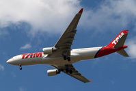 PT-MVU @ EGLL - Airbus A330-223 [1213] (TAM Brasil) Home~G 31/05/2011. On approach 27R.