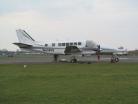 N4381Y @ EGTU - skydive machine at Dunkeswell - by magnaman