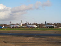 N4973S @ EGHH - BMI Baby 737 - N4973S plus a few others at Hurn - going nowhere - by magnaman