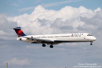 N997DL @ KSRQ - Delta Flight 2354 (N997DL) arrives at Sarasota-Bradenton International Airport following flight from LaGuardia Airport - by Donten Photography