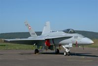 J-5020 @ LFSX - Swiss Air Force McDonnell Douglas FA-18C Hornet, Static display, Luxeuil-Saint Sauveur Air Base 116 (LFSX) Open day 2015 - by Yves-Q