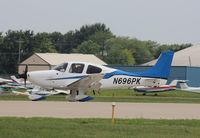 N696PK @ KOSH - Cirrus SR22T - by Mark Pasqualino