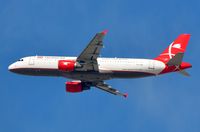 EP-FQR @ OMDB - Qeshm A320 lifting-off from DXB. - by FerryPNL