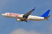 OK-TVK @ OMDB - Travel Service B738 operated for Spicejet during the winter. - by FerryPNL