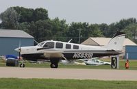 N5831R @ KOSH - Beech A36 - by Mark Pasqualino