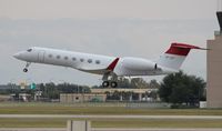 VP-CIP @ ORL - Gulfstream 550 - by Florida Metal