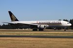 9V-SVN @ NZCH - SQ297 from SIN - by Bill Mallinson