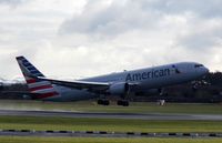 N398AN @ EGCC - At Manchester - by Guitarist