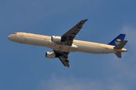 HZ-ASP @ OMDB - Saudi A321 lifting-off for a flight to the neighboring country. - by FerryPNL