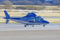 N74PM @ EGFH - A-109C, Whitegate based, previously I-SEIN, D-HOFP, seen shutting down. - by Derek Flewin