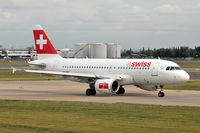 HB-IPU @ EGLL - Taxiing out for departure. - by Arjun Sarup