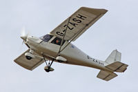 G-ZASH @ EGFH - Ikarus, Gower flight Centre, seen departing runway 22 for circuits. - by Derek Flewin