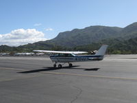 N704UT @ SZP - 1976 Cessna 150M, Continental O-200 100 Hp, taxi off the active - by Doug Robertson