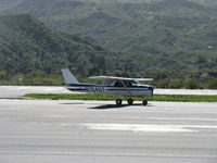 N704UT @ SZP - 1976 Cessna 150M, Continental O-200 100 Hp, another landing roll, Rwy 22 - by Doug Robertson